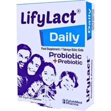 ® Daily Probiyotik + Prebiyotik Takviye – 9 Suş + Inülin – 30 Kapsül