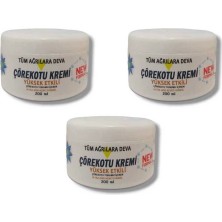 Gees Global Çörek Otu Kremi Yenilenen Ultra  Formul Tümüne Deva 200 ml 3 Adet