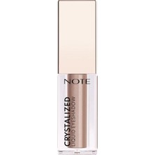 Gees Global Note Kristal Işıltılı Likit Göz Farı - 10 Sand Whisper