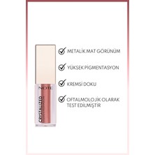Gees Global Note Kristal Işıltılı Likit Göz Farı - 04 Pink Bouquet