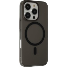 Gees Global iPhone 16 Pro Max Tuna Pc Slim Magsafe Kapak - Siyah