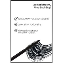 Gees Global Note Signature Ultra Siyah Hacim Veren Maskara