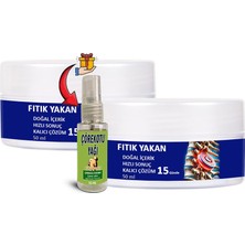 Gees Global Fıtıkyakan 2 Tane 50 ml Krem + Çörek Otu Yağı