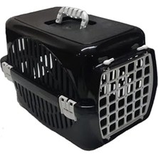 Odea Kedi Köpek Taşıma Kabı Siyah Siyah Taşıma Kabı