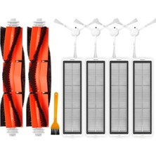 Odea Lin Grup Dreame D9 L10 Pro ile Uyumlu Yedek Fırça Filtre Seti