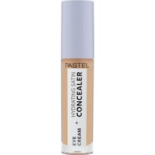 Odea Pastel Eye Cream + Hydrating Satin Concealer - Göz Kremi + Göz Altı Kapatıcısı, 66 Deep Medium, 4,3 ml
