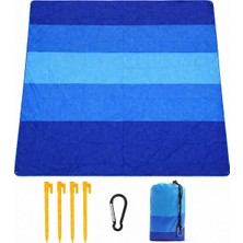 Odea Plaj Battaniyesi, Kum Geçirmez Plaj Paspası 200,6 cm x 210,8 cm / 2-8 Yetişkin Için Su Geçirmez Hızlı Kuruyan Açık Hava Piknik Matı Seyahat, Kamp, Yürüyüş Için
