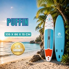 Odea Savaboards Puffin Paddle Board Şişme Stand Up Paddle Board (Sup) Seti – 335X86X15 cm – Başlangıç ve Orta Seviye – Deniz, Göl ve Akarsu Kullanımı