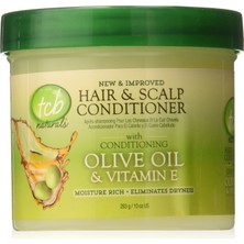 Odea Tcb Naturals Saç Kremi Saç ve Kafa Derisi Zeytinyağı & Vitamin-E Kavanoz, 10 Ons