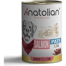 Odea Anatolian Premium Adult Salmon Pate Yetişkin Somonlu Ezme Köpek Konservesi 400 gr x 12 Adet