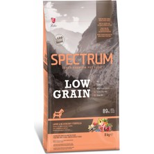 Odea Spectrum Low Grain Kuzu Etli ve Yaban Mersinli Mini Irk Yetişkin Köpek Maması 8 kg