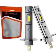 Odea Joyecar H1 Mini LED Far Ampulü, Kablosuz Otomotiv Aydınlatma, Gümüş Renk, Yüksek Parlaklık Csp Çip