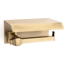 Odea System Kubıc Kapaklı Tuvalet Kağıtlığı Antik Renk Antik Renk 85X118X170 mm