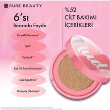 Odea Pure Beauty Cushion Krem Natural Refill 12 G, Pembe