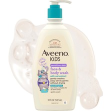 Odea Aveeno Baby Kids Hassas Ciltler Için Yüz ve Vücut Şampuanı 532ML