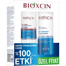 Odea Bioxcin Aquathermal Kepek Karşıtı Termal Şampuan 300 ml + Yoğun Kepek Karşıtı Termal Şampuan 200 ml