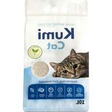 Odea Alerji Dostu Naturel Kedi Kumu, 10 L, Güçlü Topaklanan Bentonit