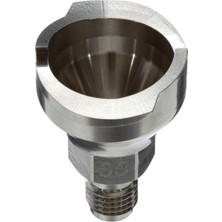 Odea 3m Pps 2.0 Püskürtme Tabancası Adaptörü #s5, 26006, 12 mm Erkek, 1,5 mm Dişli, Çok Sayıda Boya Tabancası Markasını Pps 2.0 Boya Püskürtme Sistemine Bağlar, 1 Paket