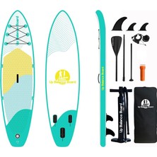 Odea Up Balance Board Şişme Sup Board/stand Up Paddle Board 320X81X15 cm Yeşil