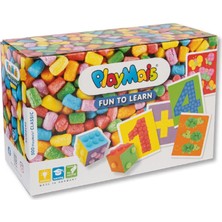 Odea Playmais Fun To Learn Numbers El Işi Seti, 3 Yaşından Büyük Çocuklar Için, Motor Becerileri Oyuncağı, 550 Adet ve 14 Motif Şablonu, El Işi Için, Yaratıcılığı ve Ince Motor Becerilerini Teşvik Eder