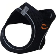 Odea Köpek Göğüs Tasması-Köpek Gezdirme Tasması-Vest Harness Tasması-Air Mesh (Hava Geçirgen) Göğüs Tasması (Small, Siyah)
