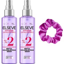 Odea L’oréal Paris 2'li Elseve Hydra (Hyaluronic) Nem ile Dolgunlaştıran Serum 150 ml Saç Tokası Hediyeli Saç Bakım Seti