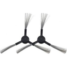 Odea Ibrush, Vacuum Mop Pro ile Uyumlu 2li Siyah Yan Fırça, Xiaomi Vacuum Mop STYTJ02YM Viomi V2 Viomi V2 Pro Viomi V3 Viomi Se ile Uyumlu 2 Adet Siyah Yan Fırça
