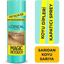 Odea L'oréal Paris Magic Retouch Beyaz Dipleri Kapatıcı Sprey - Sarıdan Koyu Sarıya, 75 ml