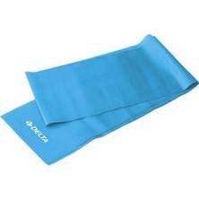 Odea Delta Pilates Bandı Hafif Sert 120 x 15CM Egzersiz Direnç Lastiği Turkuaz, PLTS-BNT-120CMP-ETY551