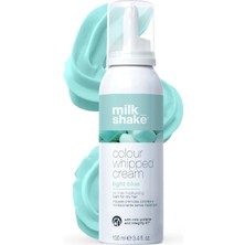 Odea Milk Shake Renkli Durulanmayan Koruyucu Kremsi Köpük - Light Blue, 100ML