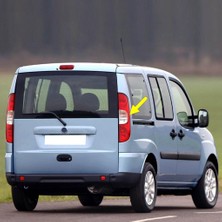 Odea Sağ Arka Fren Sinyal Stop Lambası Camı Fiat Doblo ile Uyumlu 2005-2009