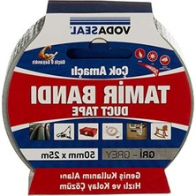 Odea Çok Amaçlı Tamir Bandı, Gri Renk, 50MM x 25MT Uzunlukta