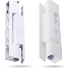 Odea 95 mm Beyaz Pvc Kapı Menteşesi, Dayanıklı ve Uzun Ömürlü