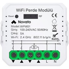 Odea Tuya Mini Wifi Akıllı Perde Panjur Kontrol Rölesi (Tuya, Smart Life, Google Home,  Alexa, Home Assistant Destekli) Yüzdesel Kontrol ve Kalibrasyon Özellikli
