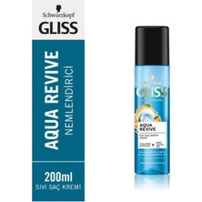 Odea Gliss Aqua Revive Hyaluron ve Deniz Yosunu Içeren Nemlendirici Sıvı Saç Kremi 200ML
