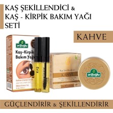 Odea Arifoğlu Kaş Kirpik Bakım ve Kaş Şekillendirici Kahve Seti