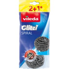 Odea Vileda Glitzi Inox Çelik 3'lü Paket