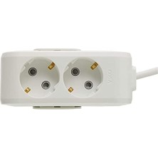Odea Viko Multi-Let 2li Topraklı Kablolu Ç.k 1mt Priz