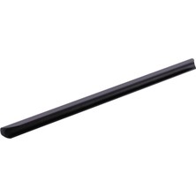 Odea Fırat Siyah Metal Gardırop Kulpu 768 mm Mutfak Vestiyer Banyo Mobilya Çekmece Dolap Kulpları Kulbu
