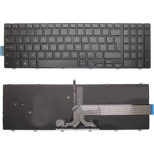 Odea Pars Power Notebook Klavye - DE-104 - Siyah-Işıklı - Inspiron P47F002 P47F004 3558 3559 Backlit - Muadili ile Uyumlu