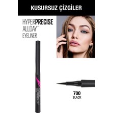 Odea Maybelline New York Hyper Precise All Day Eyeliner - 700 Black (Siyah)