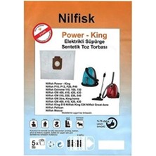 Odea Netavantaj Nilfisk Power King P10 P12 P20 P40 Toz Torbası 20 Adet