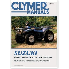 Odea Suzuki LT-4WD, LT-F4WDX & LT-F250 Atv (1987-1998) Service Repair Manual