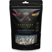 Odea Reflex Morina Balığı Derisi Küpleri Köpek Ödül Maması 130 gr