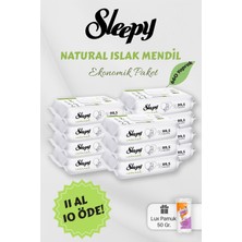 Odea Sleepy Natural Islak Bebek Havlusu 11 Al 10 Öde Hediyeli