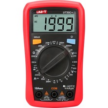 Odea Unı-T UT33C+ Evrensel Dijital Sayaç Dijital Multimetre Ac/dc Metre Ampermetre Hold Fonksiyonu