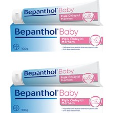 Odea Bepanthol Baby Pişik Önleyici Merhem 100 gr 2li Paket L Parapen, Sls, Parfüm, Koruyucu Içermez