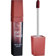 Odea Golden Rose Liping My Matte Likit Ruj No: 13 - Suya Dayanıklı Ultra Mat Ruj