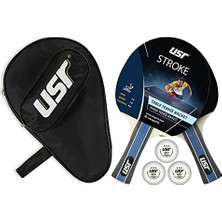 Odea Usr Stroke-Match Masa Tenisi 2 Raket + 3 Top + Kılıf Set