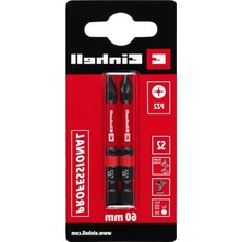 Odea Orijinal Einhell Çift Torsiyonlu Darbeli Bit Seti, 2 Parça, 60 Mm, Pz2 (S2 Çelik, Yüksek Dayanıklılık, Çift Torsiyon Etkisi, Kırmızı Renk Halkası, E 6.3 Sap) - 49132140
